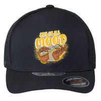 She In Ha Mood Yellow Snakeskin 11s Matching Flexfit Unipanel Trucker Cap