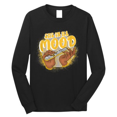 She In Ha Mood Yellow Snakeskin 11s Matching Long Sleeve Shirt