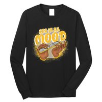 She In Ha Mood Yellow Snakeskin 11s Matching Long Sleeve Shirt