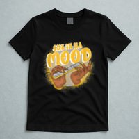 She In Ha Mood Yellow Snakeskin 11s Matching T-Shirt