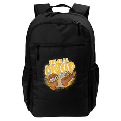 She In Ha Mood Yellow Snakeskin 11s Matching Backpack