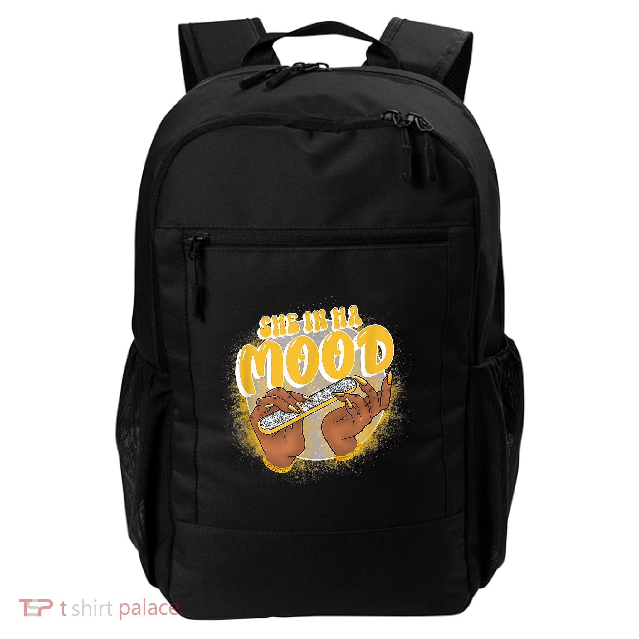 She In Ha Mood Yellow Snakeskin 11s Matching Backpack