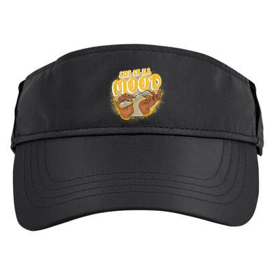 She In Ha Mood Yellow Snakeskin 11s Matching Adult Drive Performance Visor