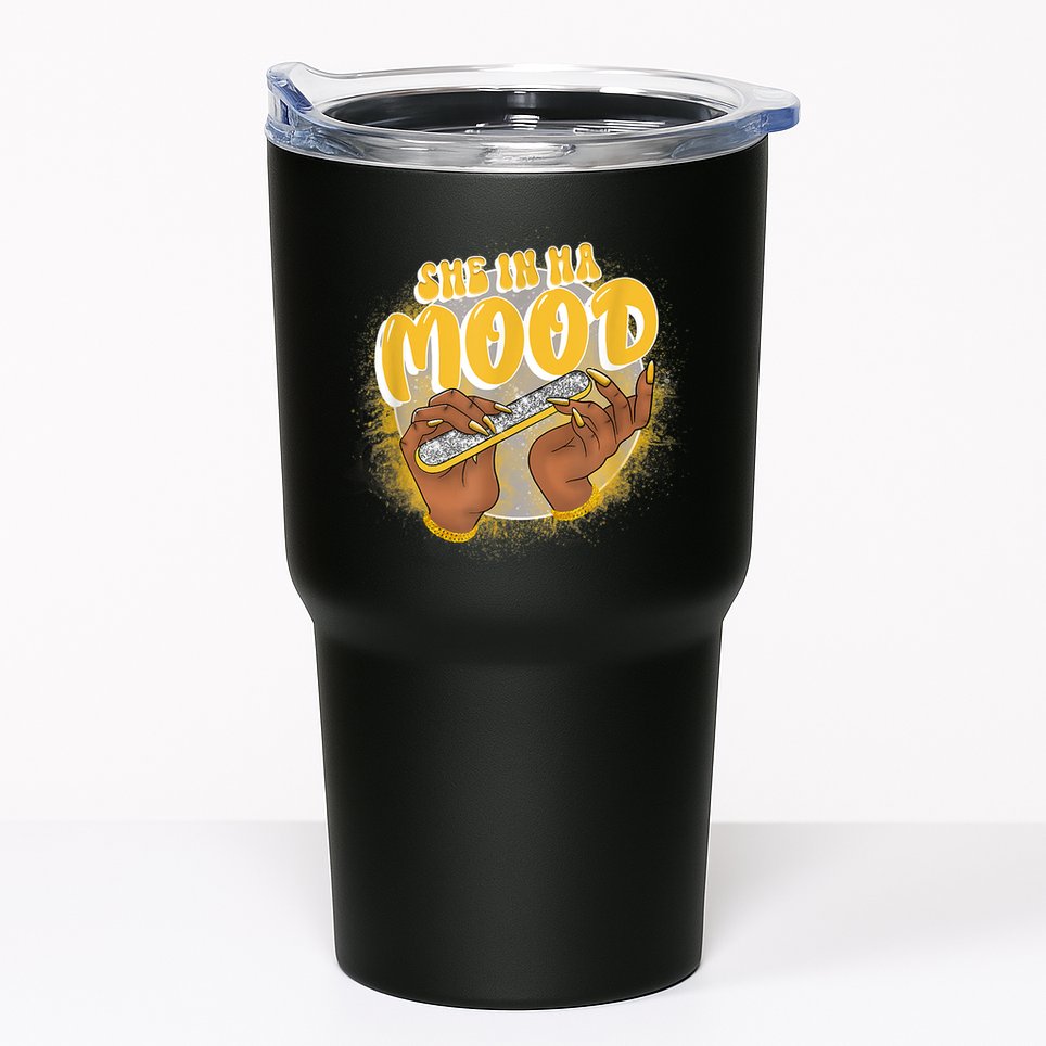 She In Ha Mood Yellow Snakeskin 11s Matching Tumbler
