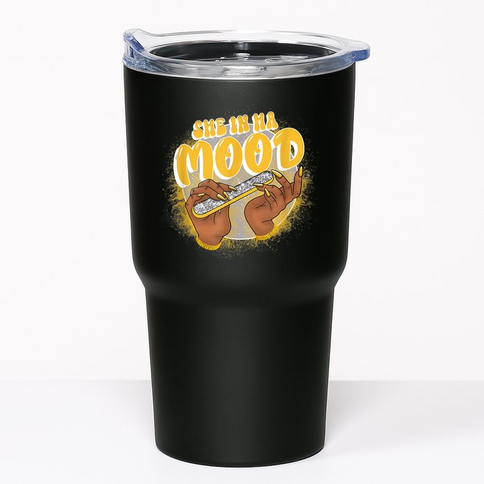 She In Ha Mood Yellow Snakeskin 11s Matching Tumbler