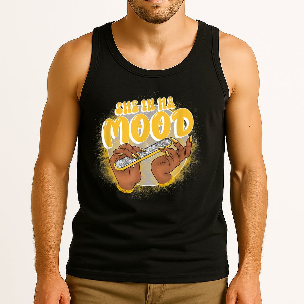She In Ha Mood Yellow Snakeskin 11s Matching Tank Top
