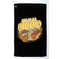 She In Ha Mood Yellow Snakeskin 11s Matching Golf Towel
