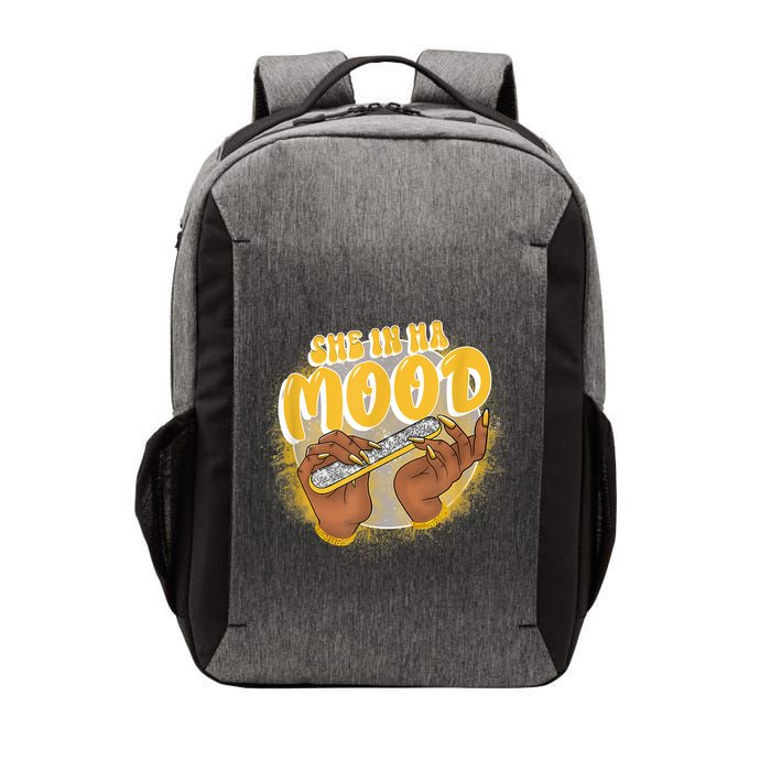 She In Ha Mood Yellow Snakeskin 11s Matching Vector Backpack