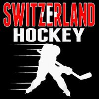 Switzerland Ice Hockey Fans Jersey Support Swiss Hockey Team Backpack