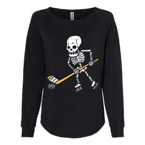 Skeleton Ice Hockey Halloween Costume Spor Boy Womens California Wash Sweatshirt