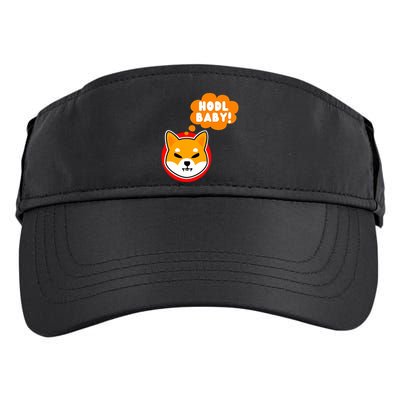 Shiba Inu Hodl Baby Adult Drive Performance Visor