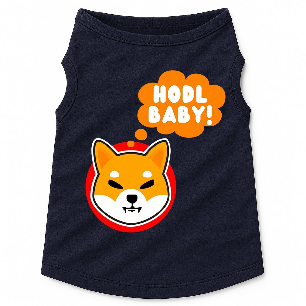 Shiba Inu Hodl Baby Doggie Tank