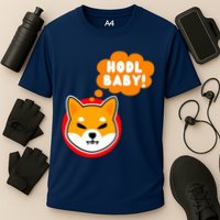 Shiba Inu Hodl Baby Cooling Performance Crew T-Shirt