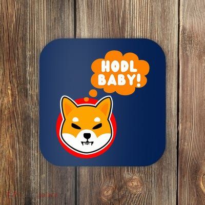 Shiba Inu Hodl Baby Coaster