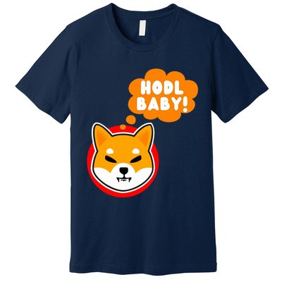 Shiba Inu Hodl Baby Premium T-Shirt