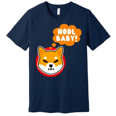 Shiba Inu Hodl Baby Premium T-Shirt