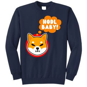 Shiba Inu Hodl Baby Tall Sweatshirt