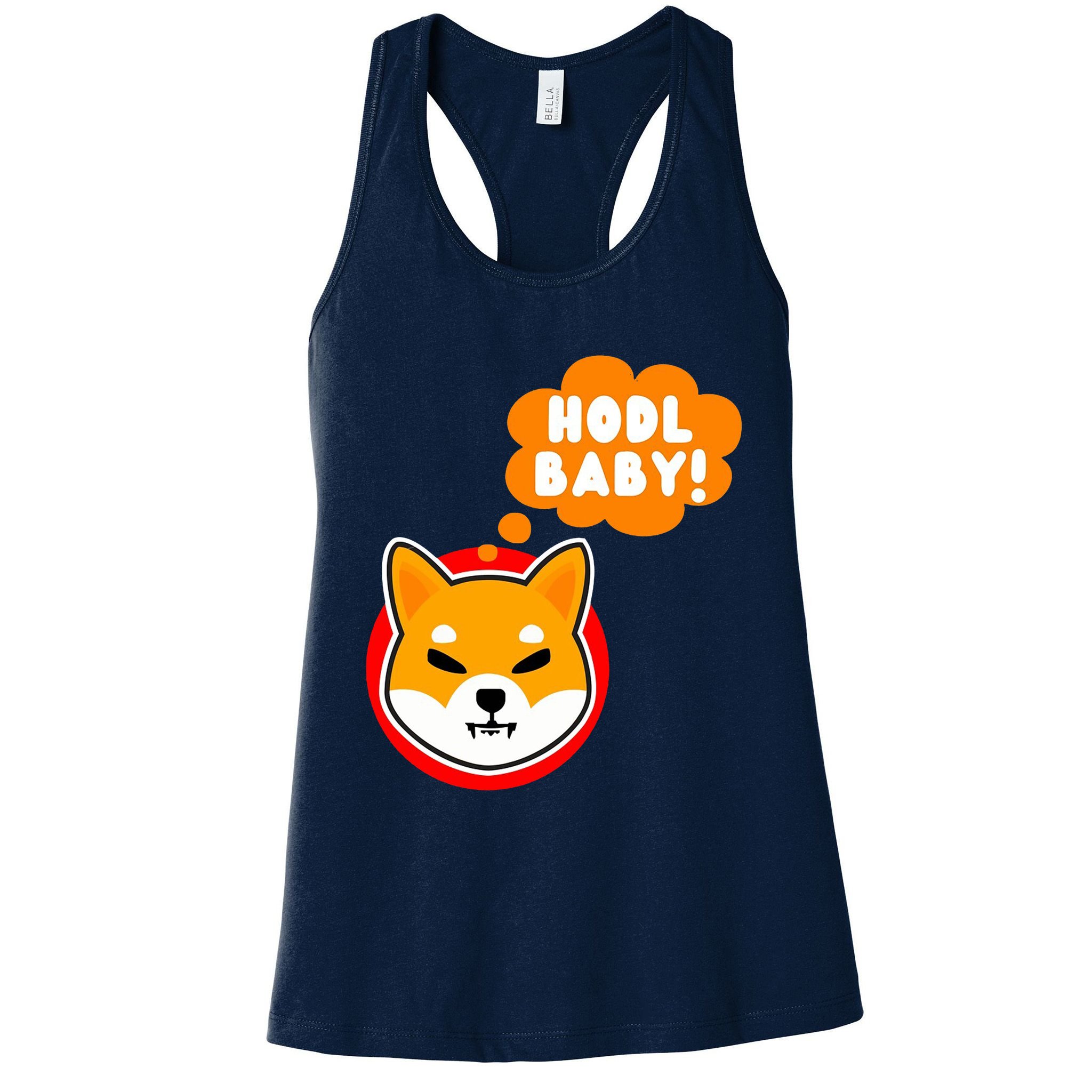 Shiba Inu Hodl Baby Womens Tank Top