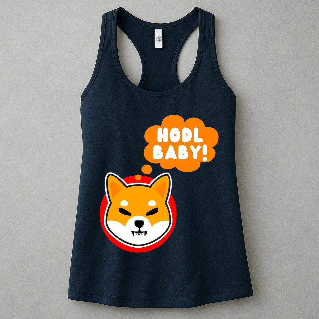 Shiba Inu Hodl Baby Womens Tank Top