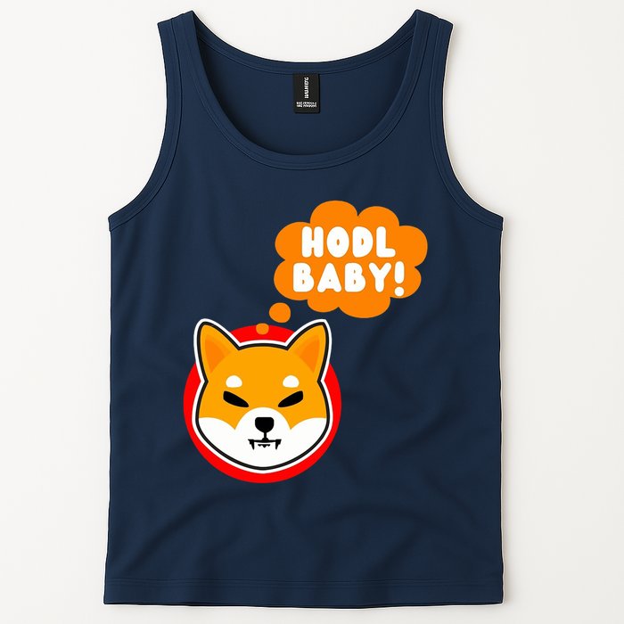 Shiba Inu Hodl Baby Tank Top