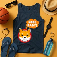 Shiba Inu Hodl Baby Tank Top