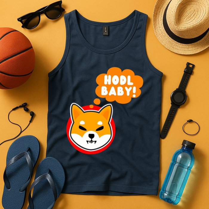 Shiba Inu Hodl Baby Tank Top