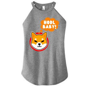 Shiba Inu Hodl Baby Women’s Perfect Tri Rocker Tank