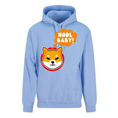 Shiba Inu Hodl Baby Unisex Surf Hoodie