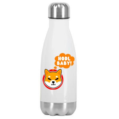 Shiba Inu Hodl Baby Stainless Steel Insulated Water Bottle