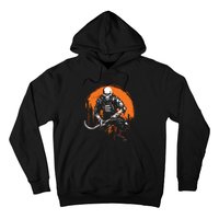 Skeleton Ice Hockey T Ee Halloween Funny Skull Gifts Graphic Hoodie