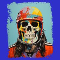 Skeleton Ice Hockey Great Gift T-Shirt