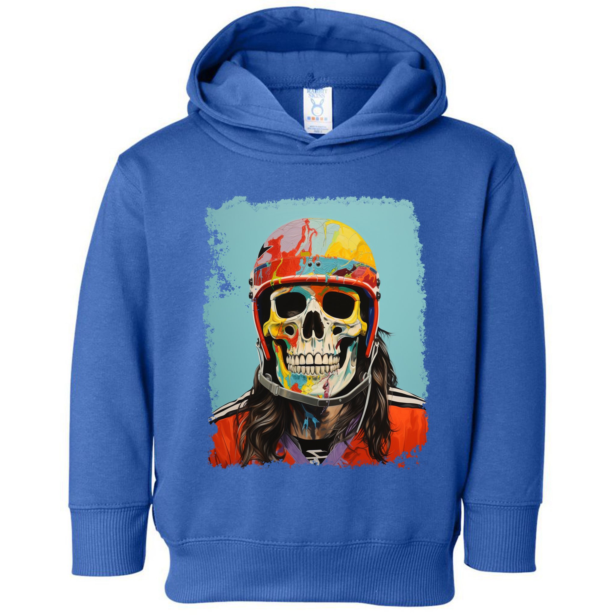 Skeleton Ice Hockey Great Gift Toddler Hoodie