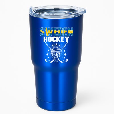 Sweden Ice Hockey Fans Jersey Support Swedish Hockey Team Funny Gift Tumbler
