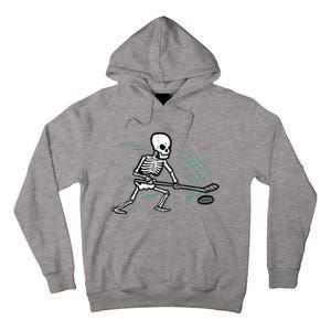 Skeleton Ice Hockey Halloween Costume Boy Tall Hoodie