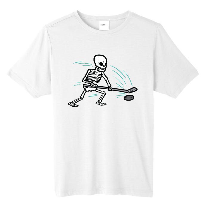 Skeleton Ice Hockey Halloween Costume Boy Tall Fusion ChromaSoft Performance T-Shirt