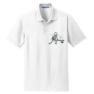 Skeleton Ice Hockey Halloween Costume Boy Dry Zone Grid Polo