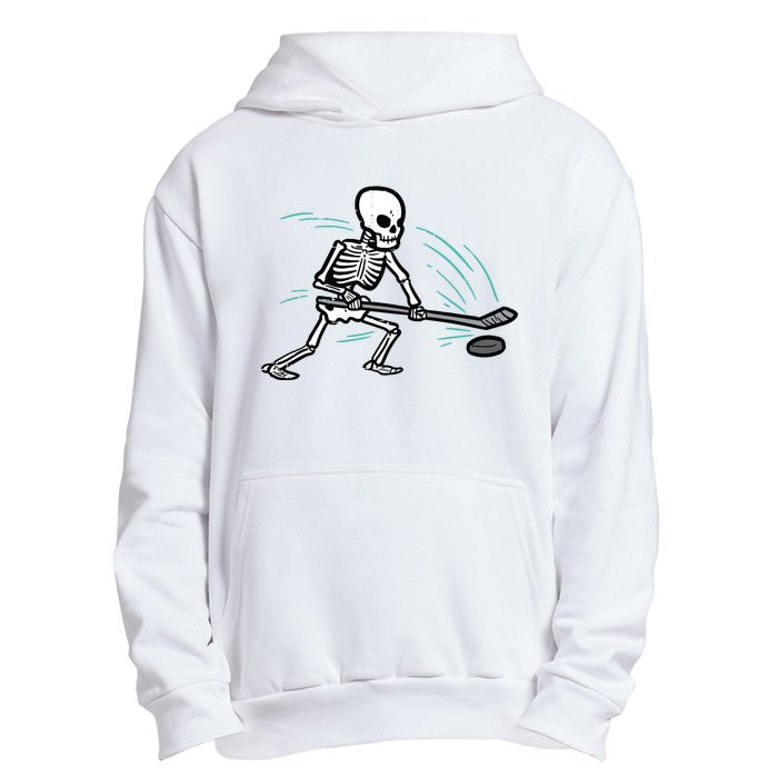 Skeleton Ice Hockey Halloween Costume Boy Urban Pullover Hoodie