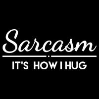 Sarcasm It's How I Hug Funny Impact Tech Backpack