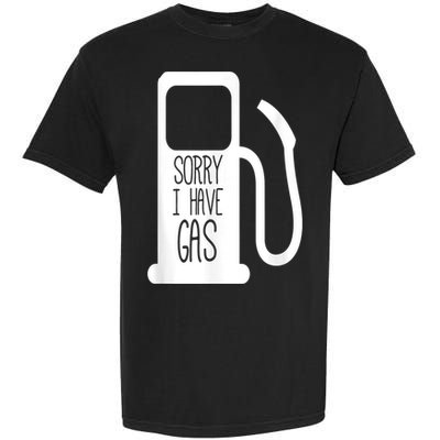 Sorry I Have Gas Funny Fart Toilet Humor Pump Garment-Dyed Heavyweight T-Shirt