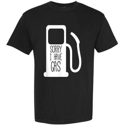 Sorry I Have Gas Funny Fart Toilet Humor Pump Garment-Dyed Heavyweight T-Shirt