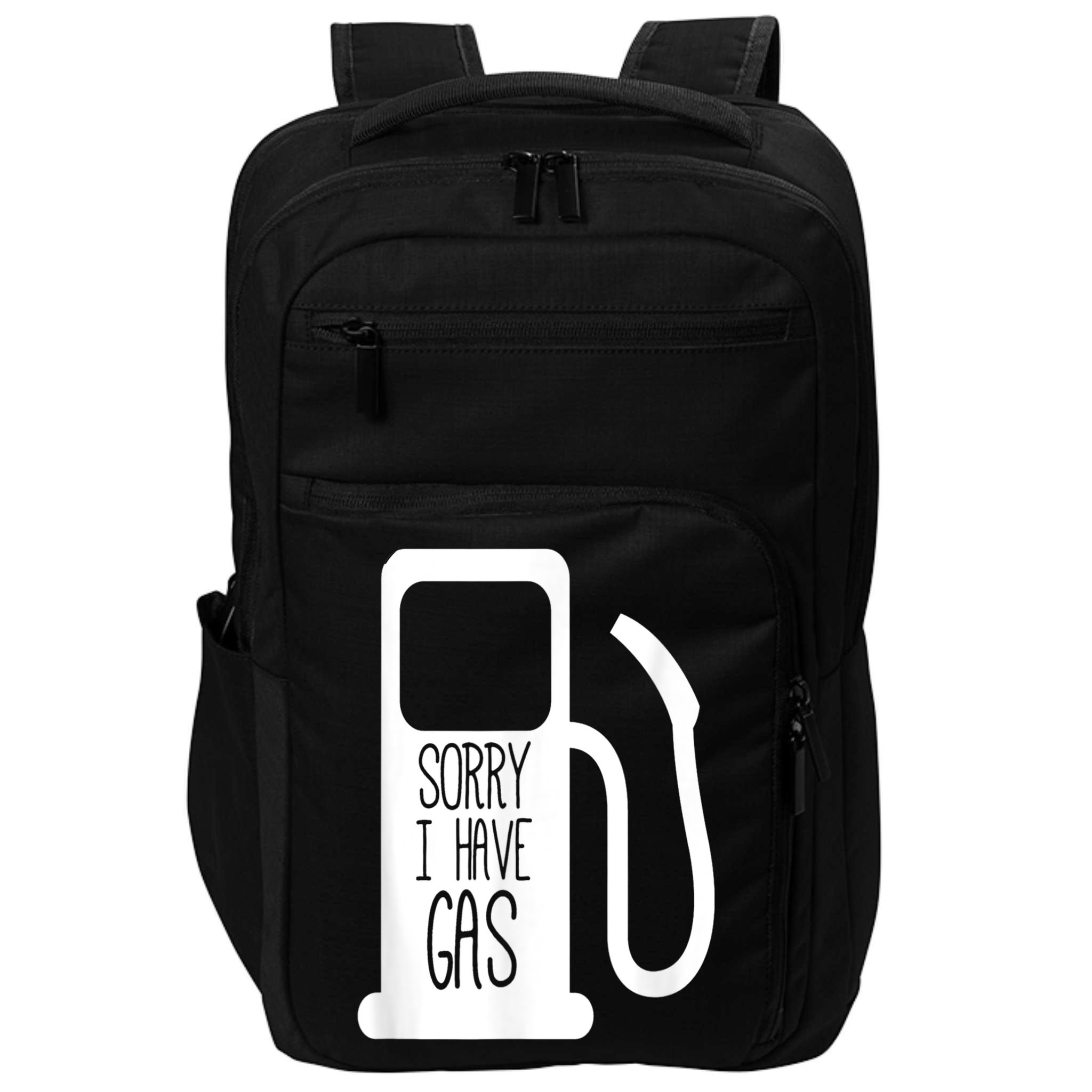 Sorry I Have Gas Funny Fart Toilet Humor Pump Impact Tech Backpack