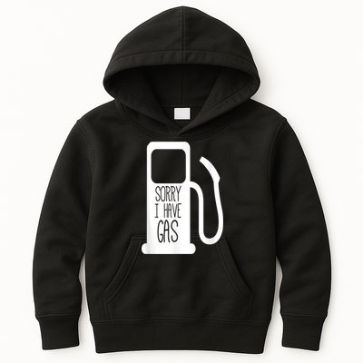 Sorry I Have Gas Funny Fart Toilet Humor Pump Kids Hoodie