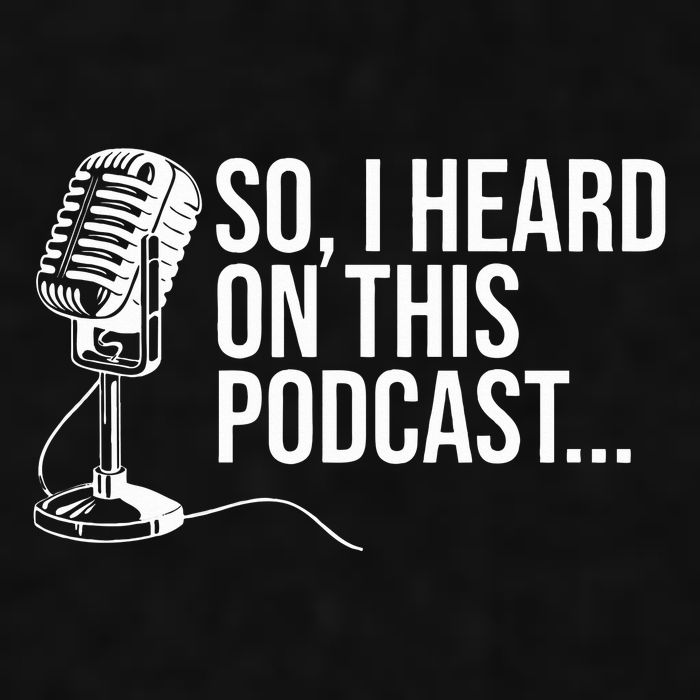 So I Heard on This Podcast Novelty Microphone Funny  Ladies PosiCharge Tri-Blend Wicking Tank
