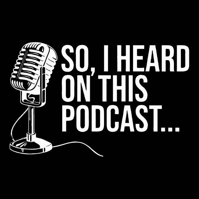 So I Heard on This Podcast Novelty Microphone Funny  Sweatshirt