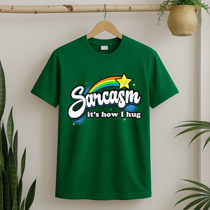 Sarcasm ItS How I Hug T-Shirt
