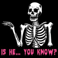 Skeleton Is He You Know Meme Sustainable Beanie