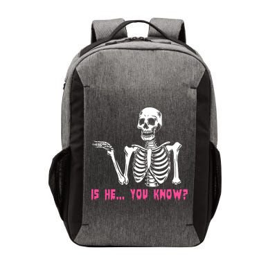 Skeleton Is He You Know Meme Vector Backpack
