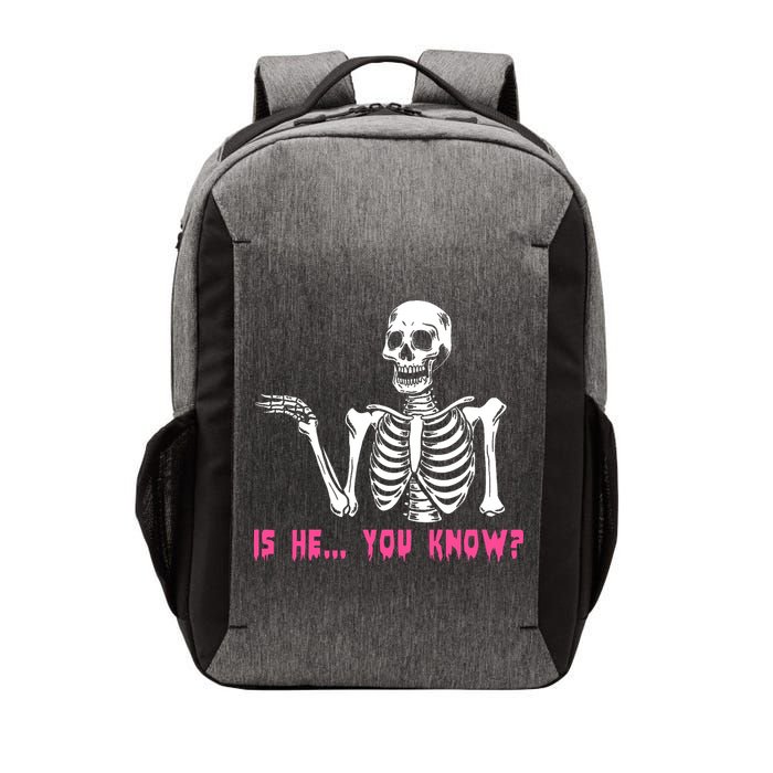Skeleton Is He You Know Meme Vector Backpack