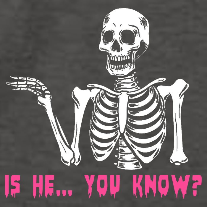 Skeleton Is He You Know Meme Vector Backpack