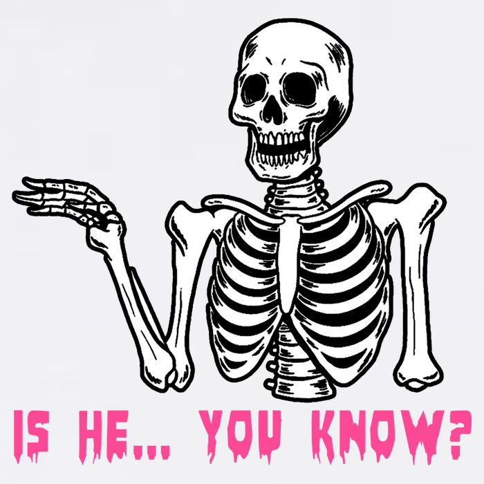 Skeleton Is He You Know Meme Sustainable Bucket Hat